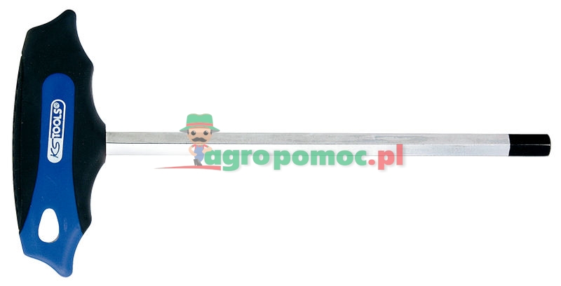 KS Tools ERGOTORQUEplus® T-Griff-Innensechskant-Stiftschlüssel, 10 mm