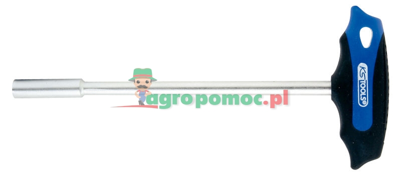 KS Tools ERGOTORQUEplus® T-Griff-Nuss-Schraubendreher, lang, 8mm