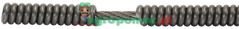 KS Tools Ersatzspirale mit Stahl-Innenseele für Rospi-Rohrreinigungsgeräte, Ø 8mm, L=7,5m