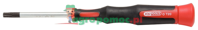 KS Tools ESD Feinmechanik-Schraubendreher für TX-Schrauben mit Stirnlochbohrung, TB10
