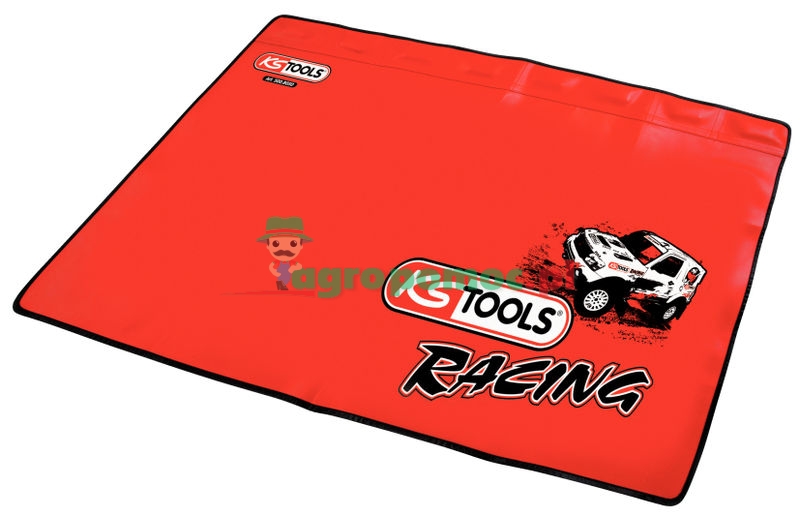 KS Tools Fahrzeugschoner mit eingenähten Magneten, 1070x600mm