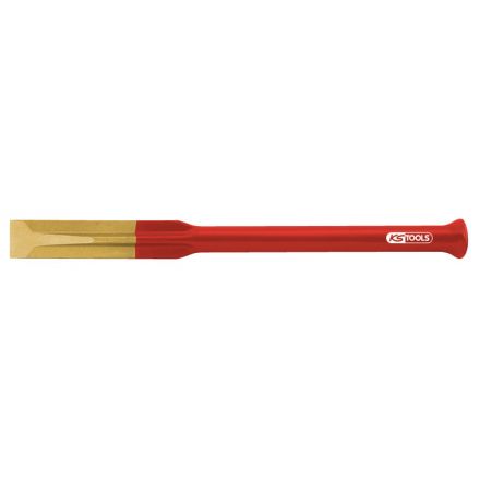 KS Tools Flachmeißel, rund, 250mm