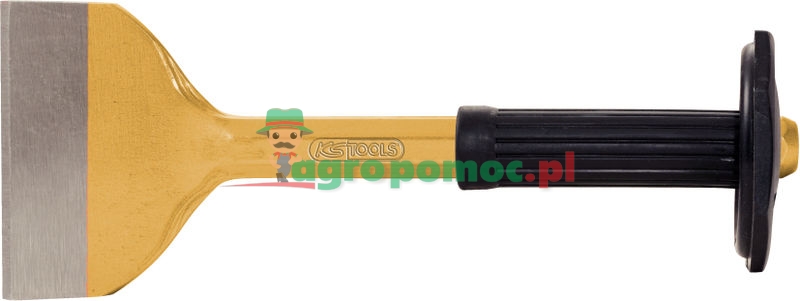 KS Tools Fugenmeißel mit Handschutzgriff, flach ovál, 250x60mm