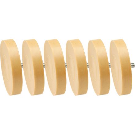 KS Tools Gummi-Radierteller, 90 mm, 6 tg.