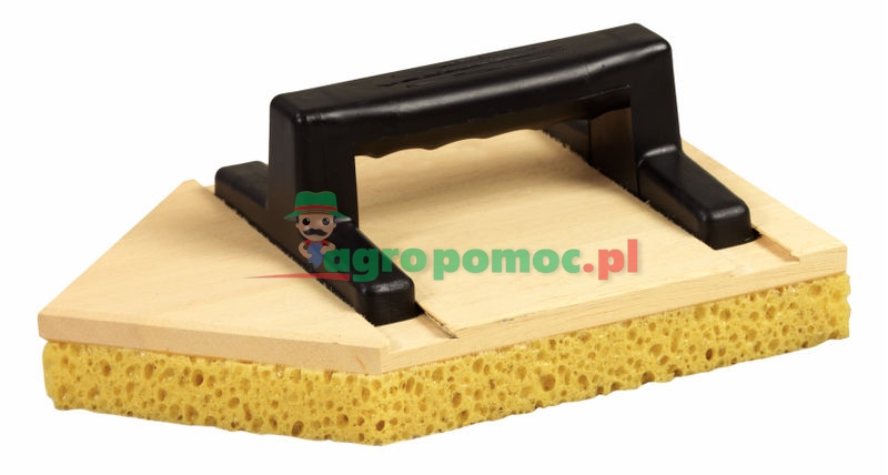 KS Tools Holz-Reibebrett, spitz mit Schwamm, 140x240mm