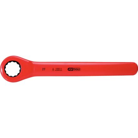KS Tools Isolierter Ratschenringschlüssel, 10 mm