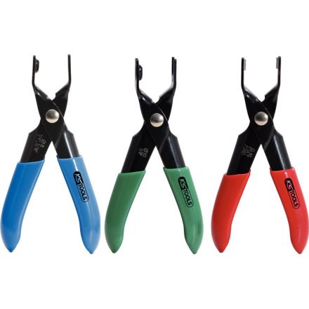 KS Tools Kraftstoffleitungszangen-Satz, 3-tlg.