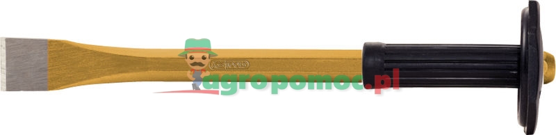 KS Tools Maurermeißel mit Handschutzgriff, 8-kant, 350mm