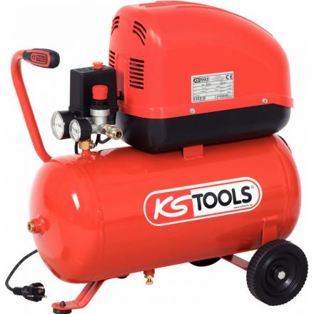KS Tools Mobiler Kompressor-24 litrů, 8bar