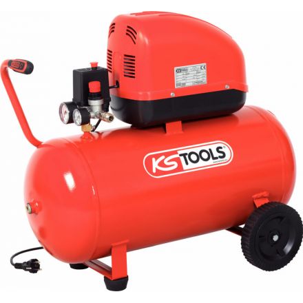 KS Tools Mobilní kompresor-50 litrů, 8bar