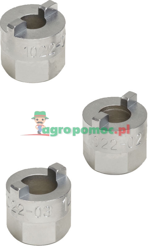 KS Tools Nutmutternschlüssel-Satz, 3-tlg., 10,5-14,5 mm