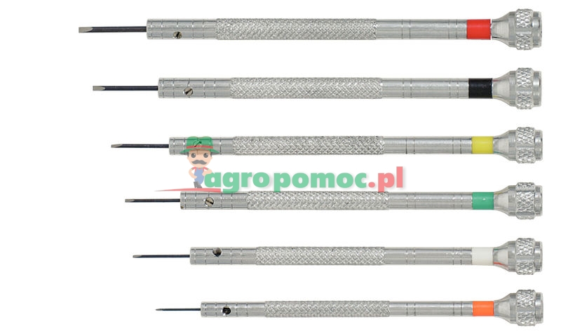 KS Tools Präzisions-Schraubendreher für Schlitzschrauben, 2,5 mm