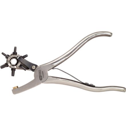 KS Tools Revolverlochzange, masiv, 220mm
