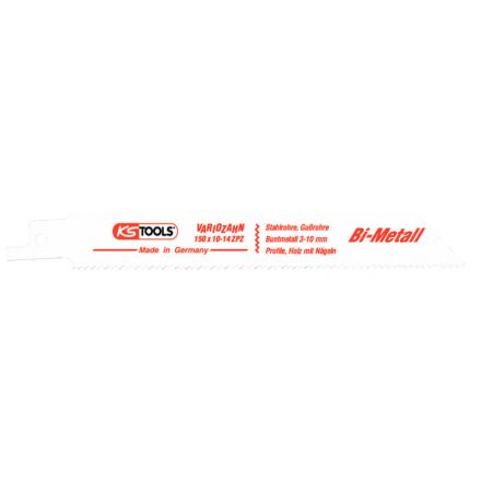 KS Tools Säbelsägeblatt,L=150mm,1,8-2,5mm,5-Pack,