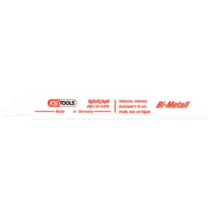 KS Tools Säbelsägeblatt,L=230mm,1,8-2,5mm,5-Pack,