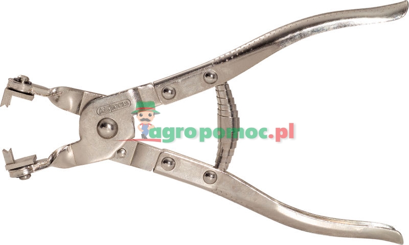 KS Tools Schlauchklemmenzange mit drehbarer Prismenaufnahme, 8-18 mm