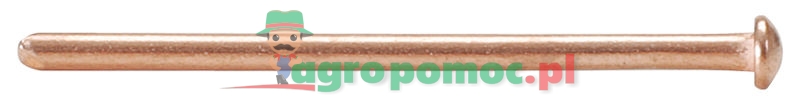 KS Tools Schweisnägel 2,5x50mm verkupfert, 500er Pack