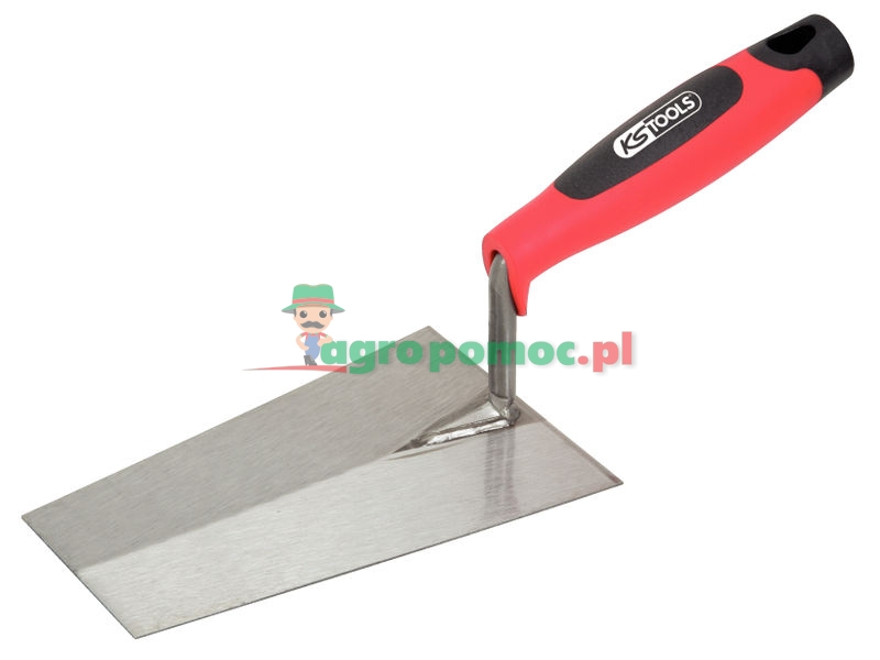 KS Tools Stuckateurkelle, kantig, 240mm, mit 2-Komponentengriff