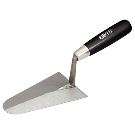 KS Tools Stuckateurkelle, rund, 140mm, mit Holzgriff