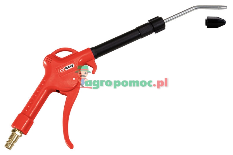 KS Tools Teleskop-Druckluft-Ausblaspistole, 65-280mm