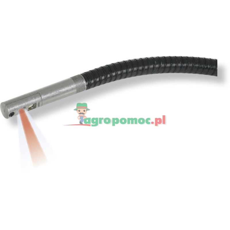 KS Tools ULTIMATEvision Kamerasonde, 90° Frontkamera-Sonde, halbstarre Spiralhülle, Ø 5,5mm,