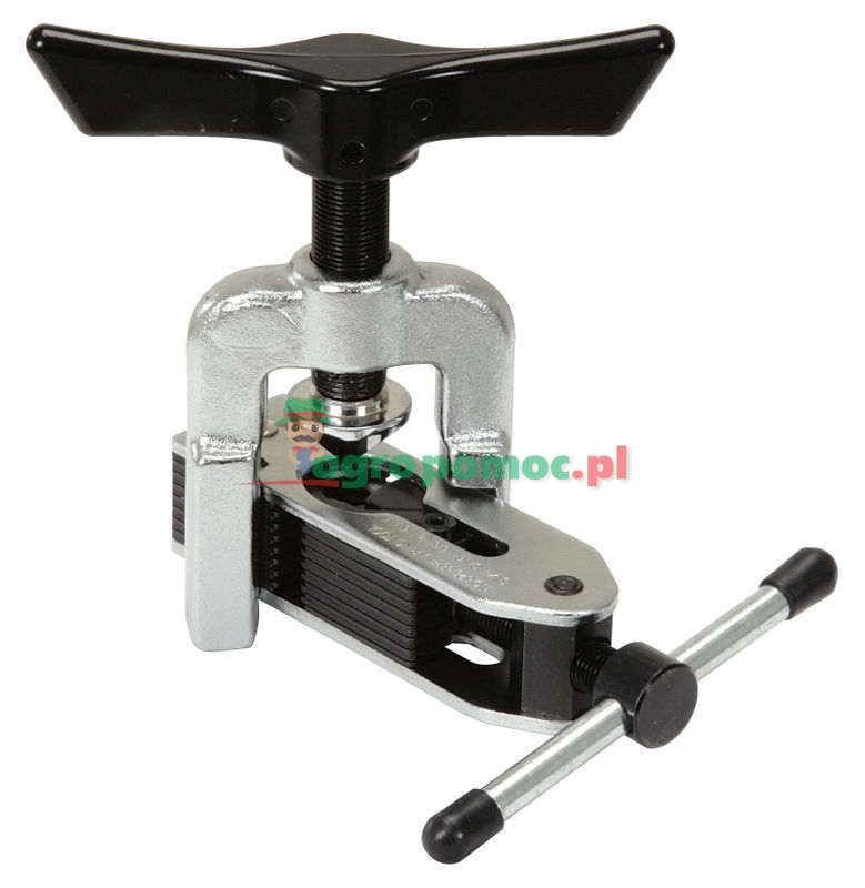 KS Tools Universal-Bördelgerät Zoll + metrisch mit Schnellspannvorrichtung, 4-16mm+3/16"-5/.