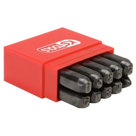 KS Tools Zahlen-Prägestempel-Satz, 10 tg.