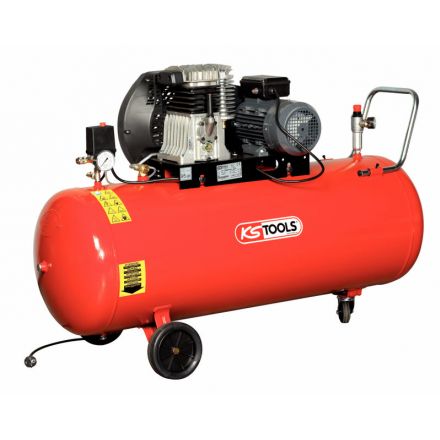 KS Tools Zweizylinder-Kompresor-200 litrů, 10bar