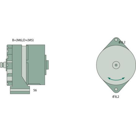 Generátor Bosch | AZ23575