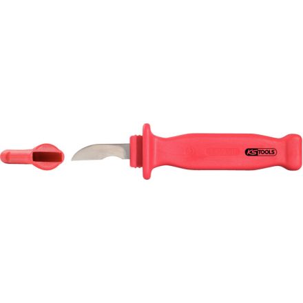 KS Tools Isoliertes Kabel-Abisoliermesser, 195mm