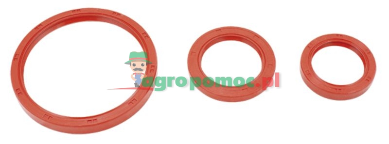 Ursus Uszczelniacz 57,15x76,12x9/12 pokrywy przedniej | MF235 / 255 / Ursus 2812 / 3512 / 3514